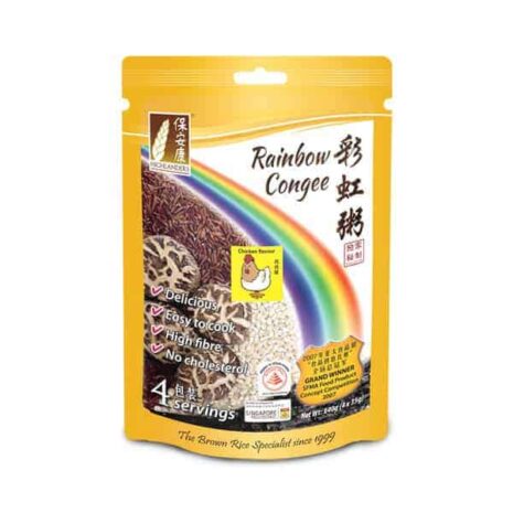 Rainbow Congee - Chicken Flavour Rainbow Congee - Chicken Flavour