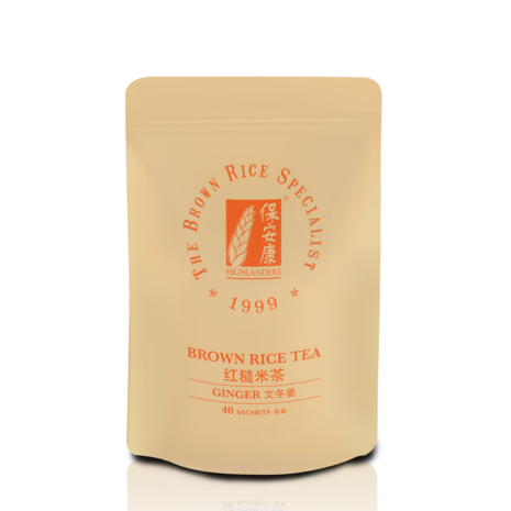 Highlanders Brown Rice Tea 40s Refill - Bentong Ginger