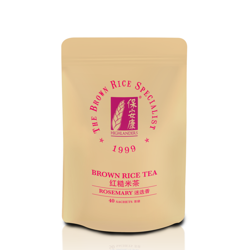 Highlanders Brown Rice Tea 40s Refill - Rosemary