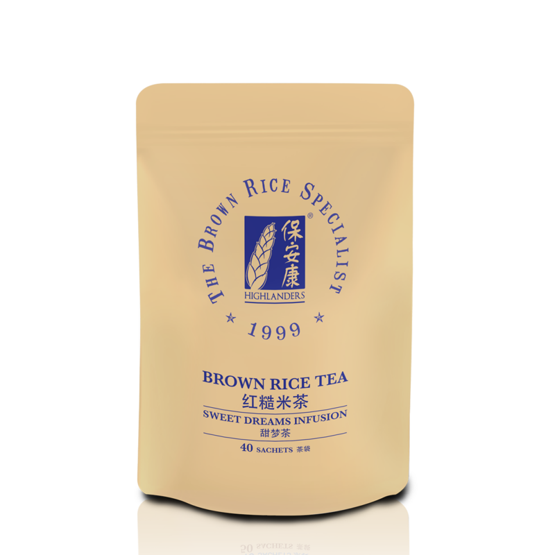 Highlanders Brown Rice Tea 40s Refill - Sweet Dreams